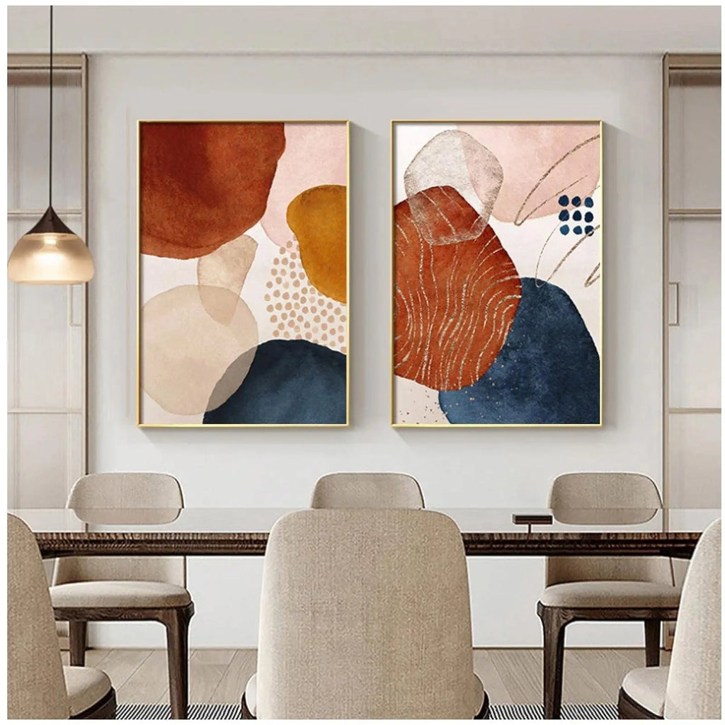 Le-Minimalisme-dans-l-Art-Mural-L-Éloge-du-Moins-pour-un-Impact-Maximum Tableaux décoratifs uniques au Maroc | lepinceau.ma