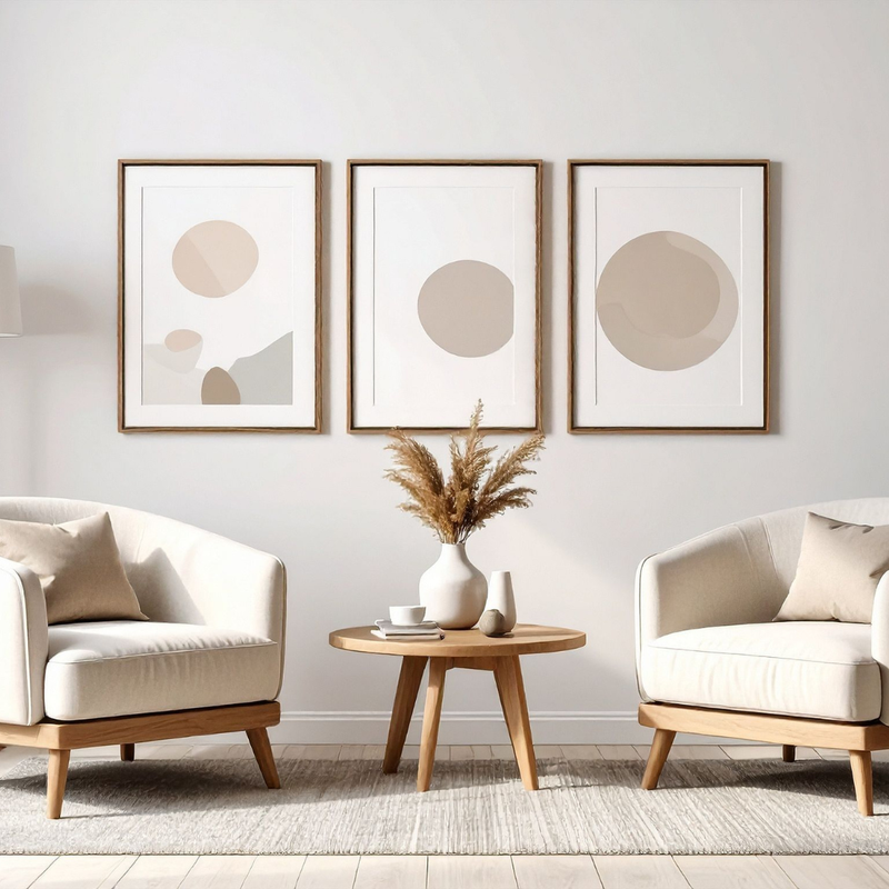 Tableaux minimalistes