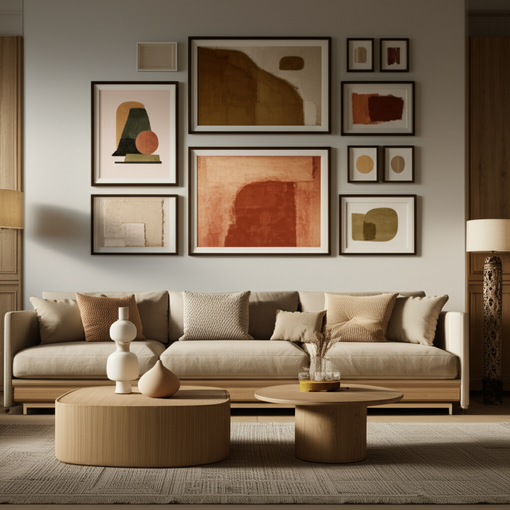 Tableaux pour salon moderne