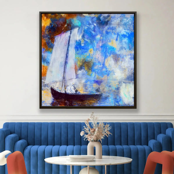 Tableau décoratif - Boat Ride  Tableaux décoratifs uniques au Maroc | lepinceau.ma