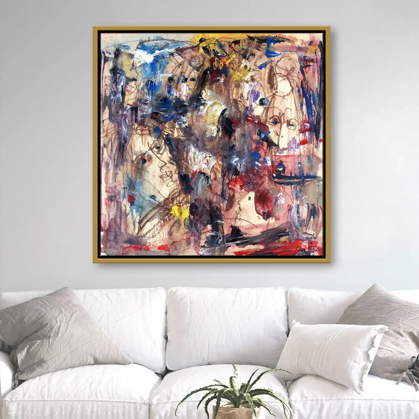 Tableau décoratif - Hidden Faces  Tableaux décoratifs uniques au Maroc | lepinceau.ma