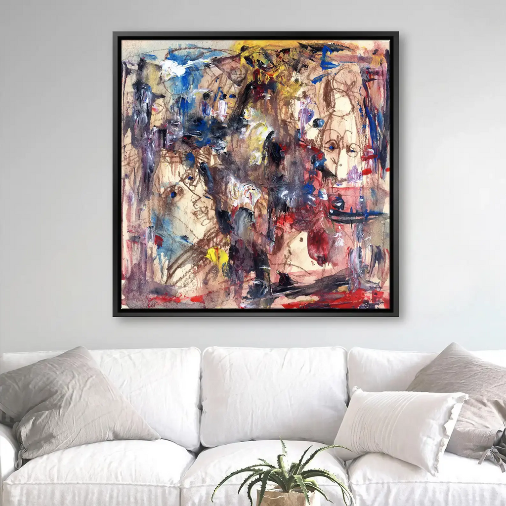 Tableau décoratif - Hidden Faces  Tableaux décoratifs uniques au Maroc | lepinceau.ma