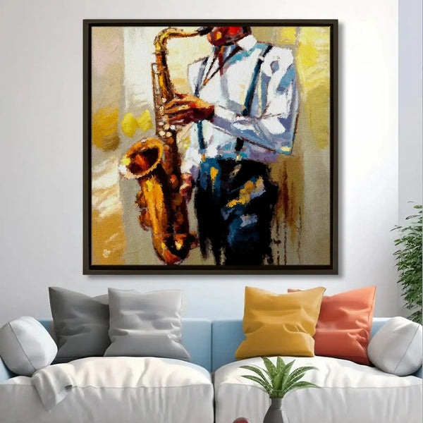Tableau décoratif - Jazz Soul  Tableaux décoratifs uniques au Maroc | lepinceau.ma