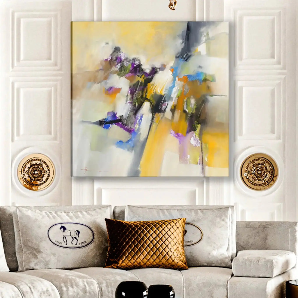 Tableau décoratif - Mystic Mirage  Tableaux décoratifs uniques au Maroc | lepinceau.ma