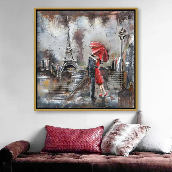 Tableau décoratif - Paris d'Amour  Tableaux décoratifs uniques au Maroc | lepinceau.ma