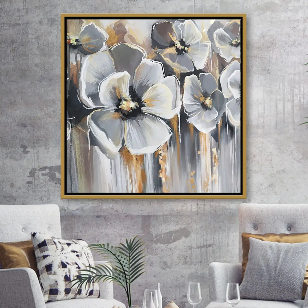 Tableau décoratif -  Timeless Bloom  Tableaux décoratifs uniques au Maroc | lepinceau.ma