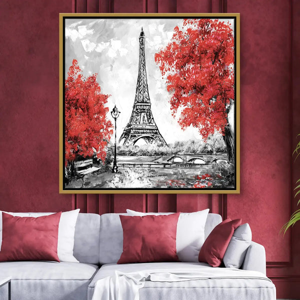 Tableau décoratif - Tour Eiffel  Tableaux décoratifs uniques au Maroc | lepinceau.ma