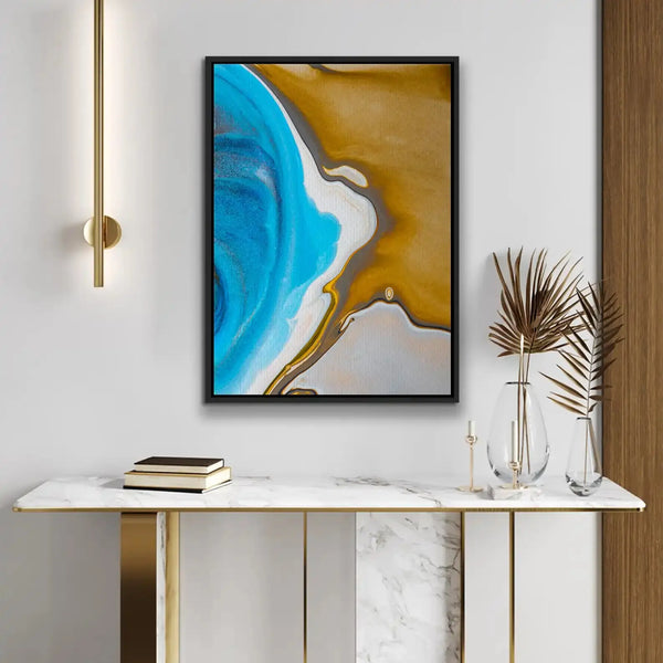 Tableau décoratif - ABSTRACT BEACH  Tableaux décoratifs uniques au Maroc | lepinceau.ma