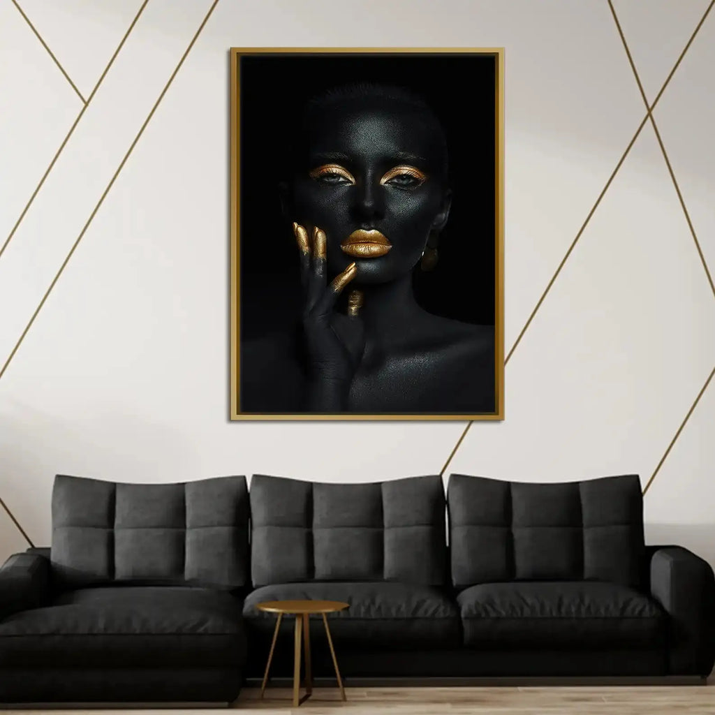 Tableau décoratif - African Queen  Tableaux décoratifs uniques au Maroc | lepinceau.ma