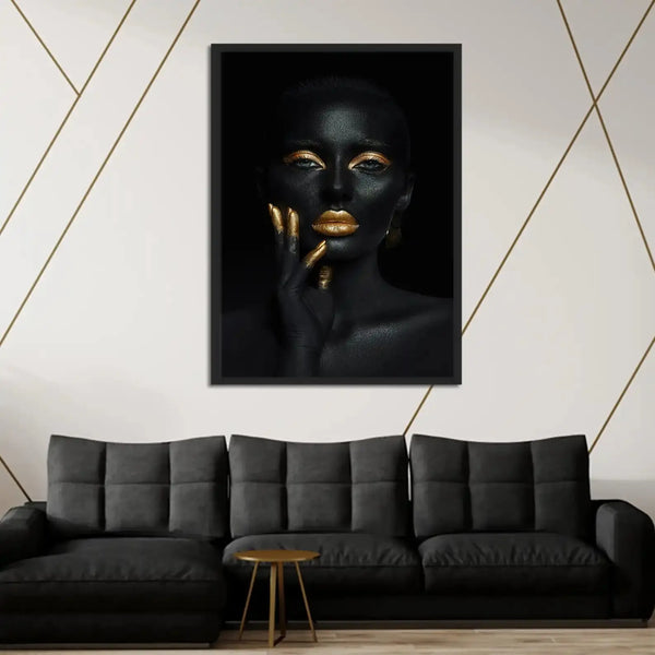 Tableau décoratif - African Queen  Tableaux décoratifs uniques au Maroc | lepinceau.ma
