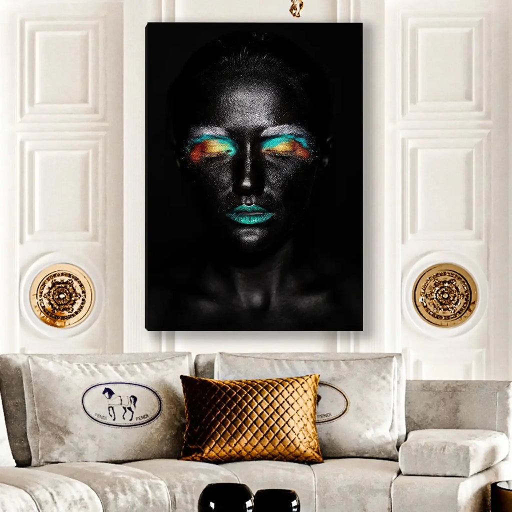 Tableau décoratif - Beauty in Darkness  Tableaux décoratifs uniques au Maroc | lepinceau.ma