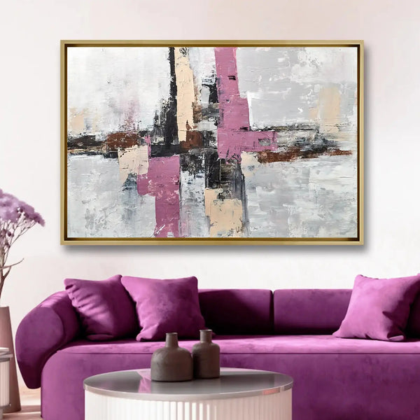 Tableau décoratif - Colorful Conflict  Tableaux décoratifs uniques au Maroc | lepinceau.ma