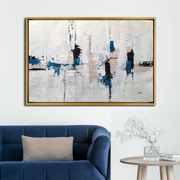 Tableau décoratif - Dreamscape in Blue  Tableaux décoratifs uniques au Maroc | lepinceau.ma