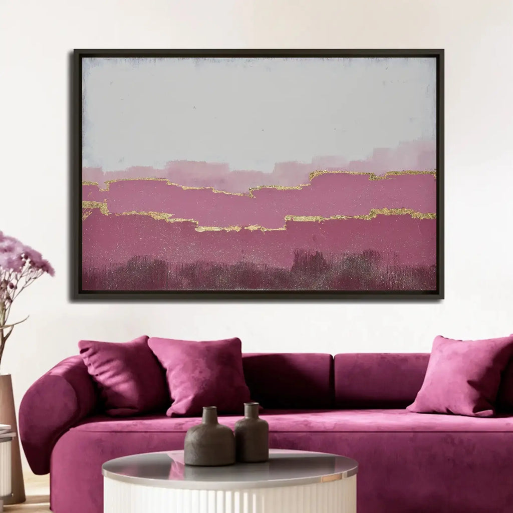 Tableau décoratif - Golden Divides  Tableaux décoratifs uniques au Maroc | lepinceau.ma