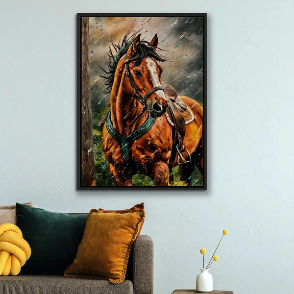 Tableau décoratif - HORSE  Tableaux décoratifs uniques au Maroc | lepinceau.ma
