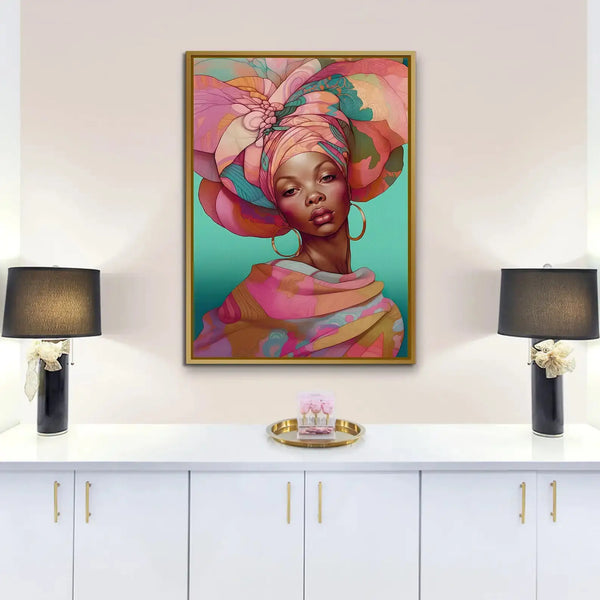 Tableau décoratif - Majestic Beauty  Tableaux décoratifs uniques au Maroc | lepinceau.ma