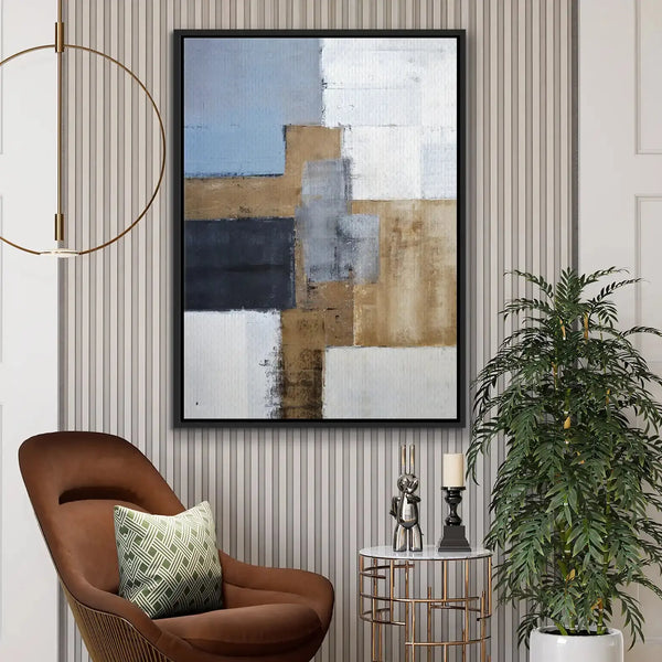 Tableau décoratif - Neutral Intersection  Tableaux décoratifs uniques au Maroc | lepinceau.ma