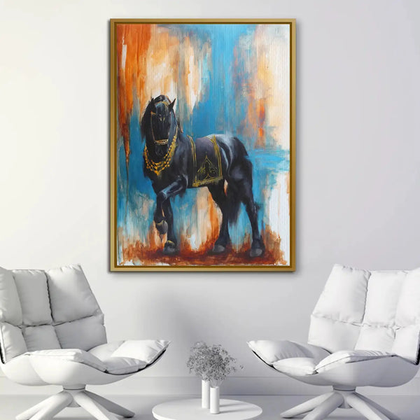 Tableau décoratif - Regal Splendor  Tableaux décoratifs uniques au Maroc | lepinceau.ma