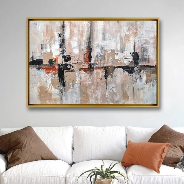 Tableau décoratif - Urban Echoes  Tableaux décoratifs uniques au Maroc | lepinceau.ma