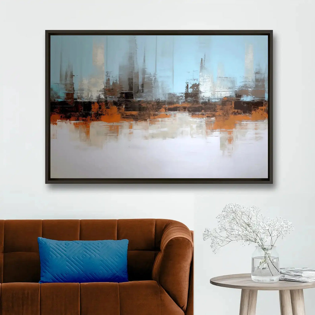 Tableau décoratif - Urban Serenity  Tableaux décoratifs uniques au Maroc | lepinceau.ma