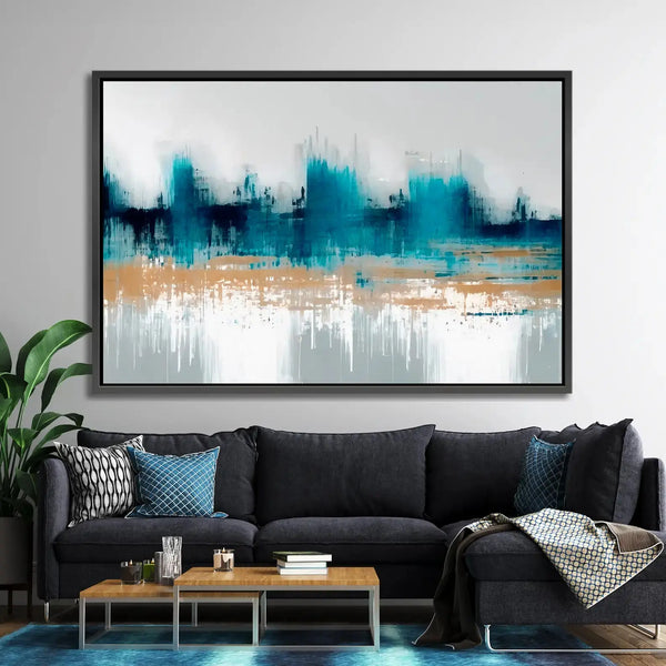 Tableau décoratif - Urban Waves  Tableaux décoratifs uniques au Maroc | lepinceau.ma