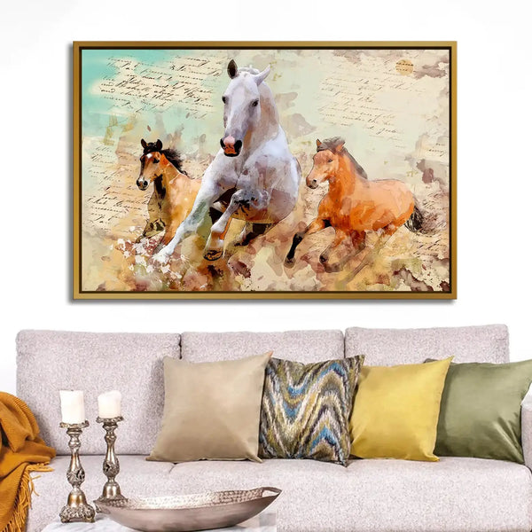 Tableau décoratif - Wild Souls  Tableaux décoratifs uniques au Maroc | lepinceau.ma