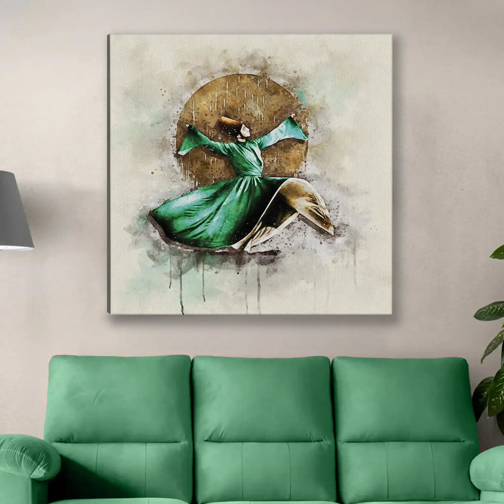 Tableau décoratif - Majestic Peacock  Tableaux décoratifs uniques au Maroc | lepinceau.ma