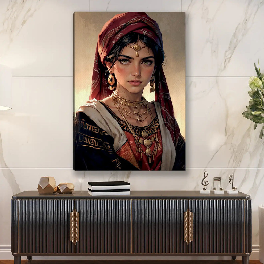 Tableau décoratif - Majestic Peacock  Tableaux décoratifs uniques au Maroc | lepinceau.ma