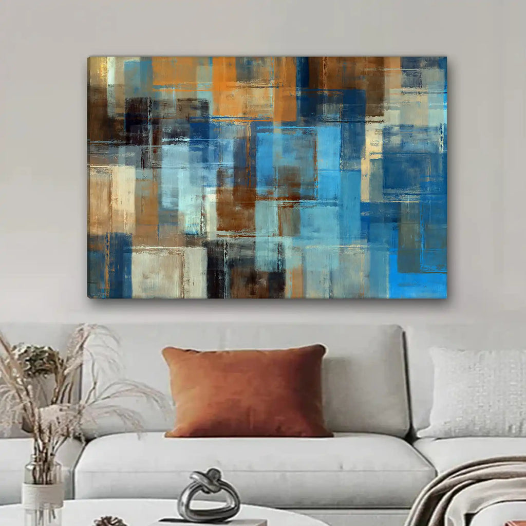 Tableau décoratif - Majestic Peacock  Tableaux décoratifs uniques au Maroc | lepinceau.ma