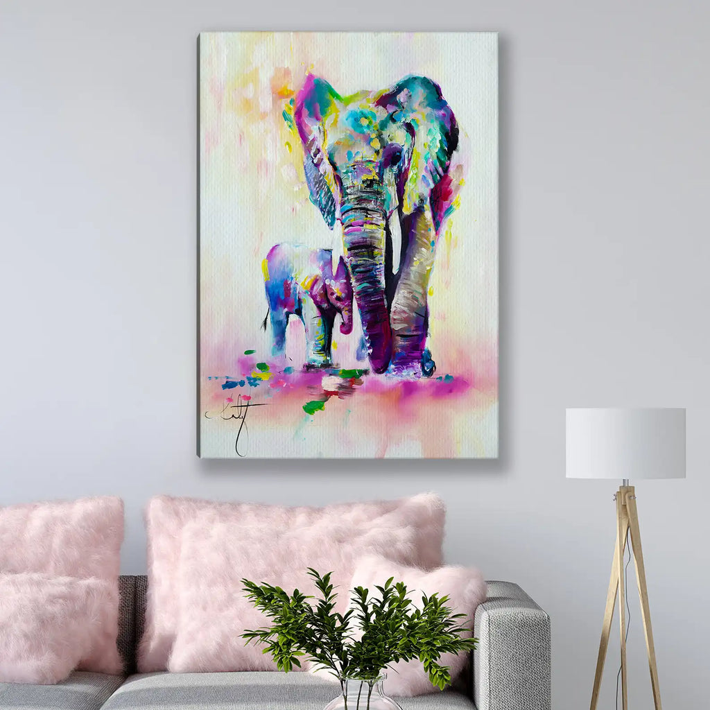 Tableau décoratif - Majestic Peacock  Tableaux décoratifs uniques au Maroc | lepinceau.ma