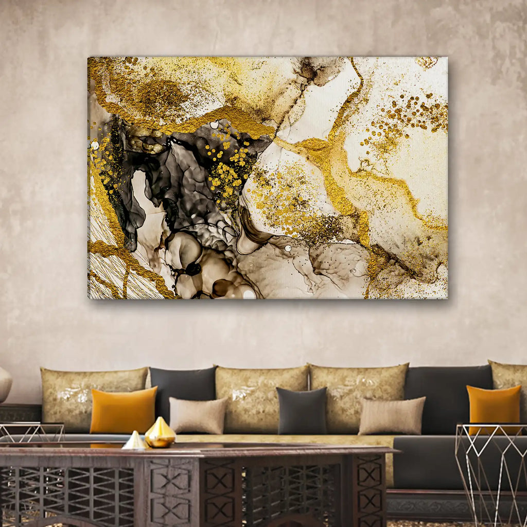 Tableau décoratif - Majestic Peacock  Tableaux décoratifs uniques au Maroc | lepinceau.ma