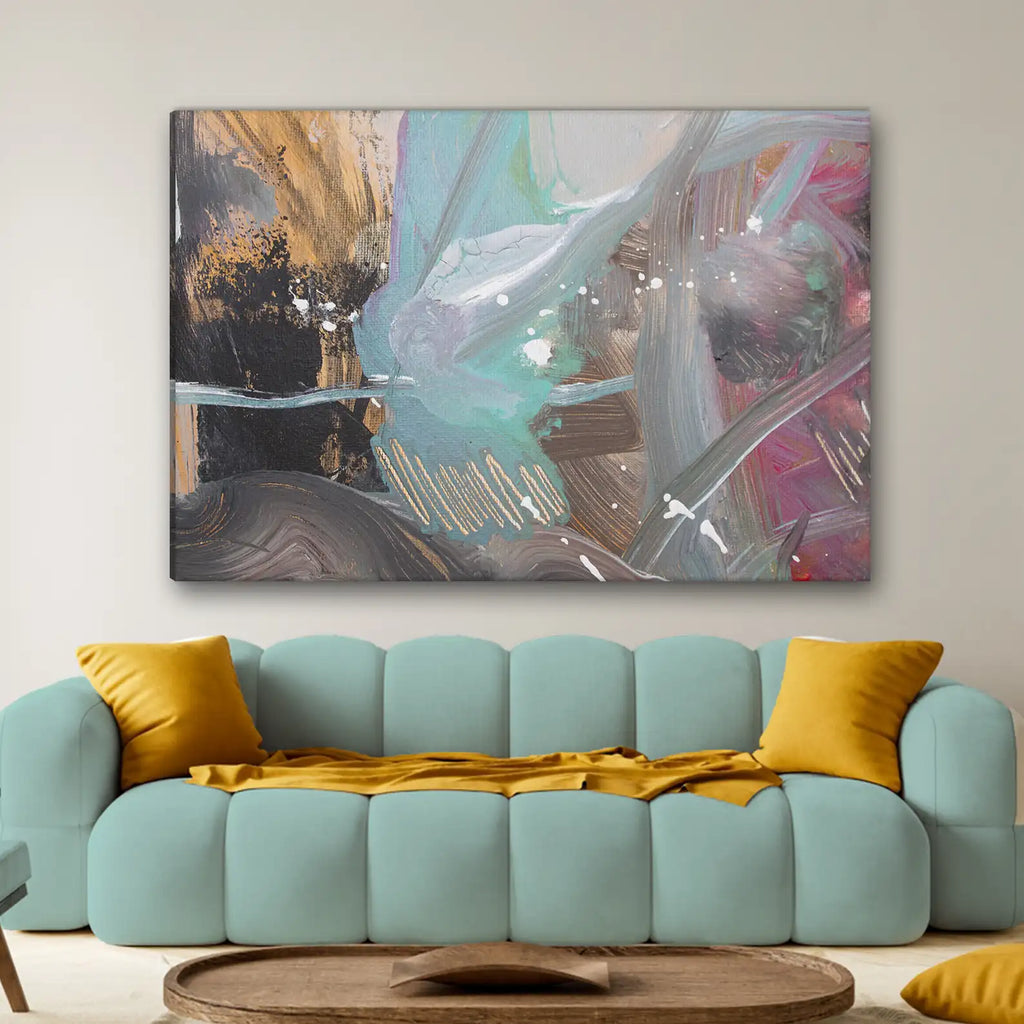 Tableau décoratif - Majestic Peacock  Tableaux décoratifs uniques au Maroc | lepinceau.ma