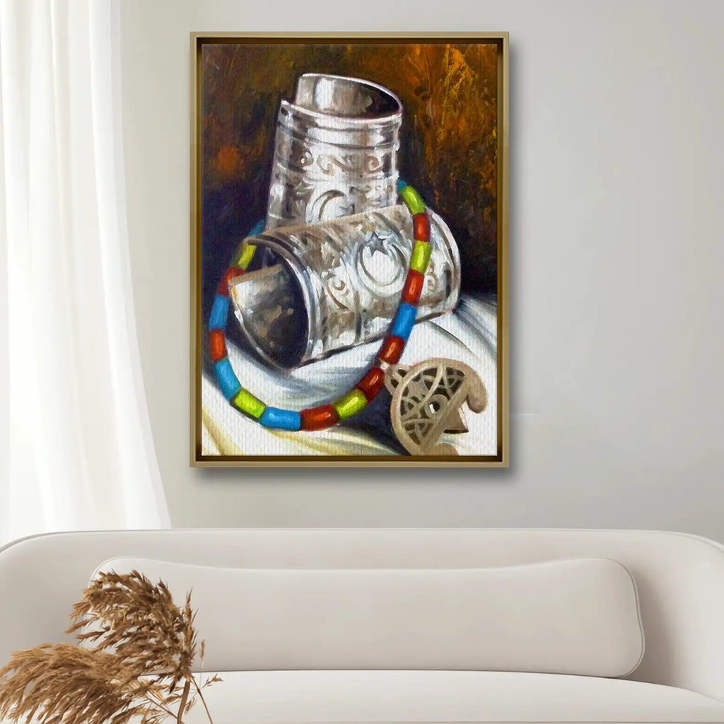 Tableau décoratif - Majestic Peacock  Tableaux décoratifs uniques au Maroc | lepinceau.ma