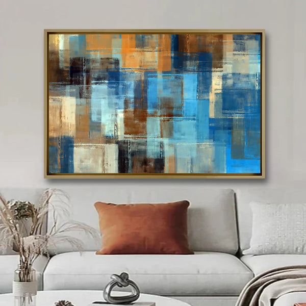 Tableau décoratif - Majestic Peacock  Tableaux décoratifs uniques au Maroc | lepinceau.ma