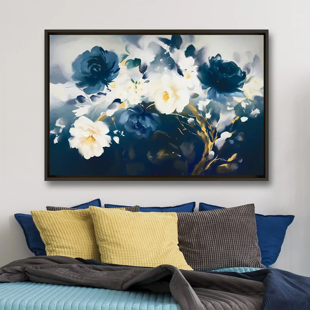 Tableau décoratif - Majestic Peacock  Tableaux décoratifs uniques au Maroc | lepinceau.ma