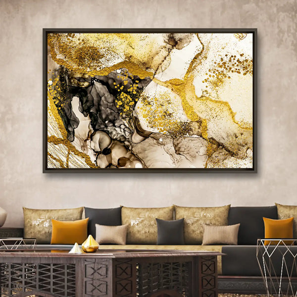 Tableau décoratif - Majestic Peacock  Tableaux décoratifs uniques au Maroc | lepinceau.ma