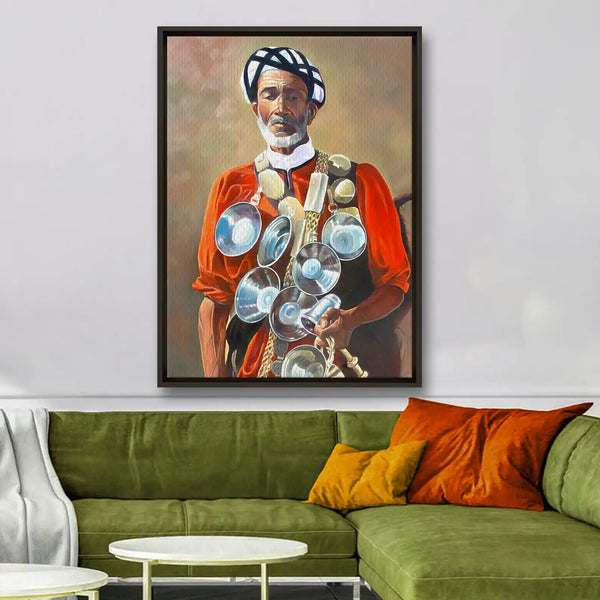 Tableau décoratif - Majestic Peacock  Tableaux décoratifs uniques au Maroc | lepinceau.ma