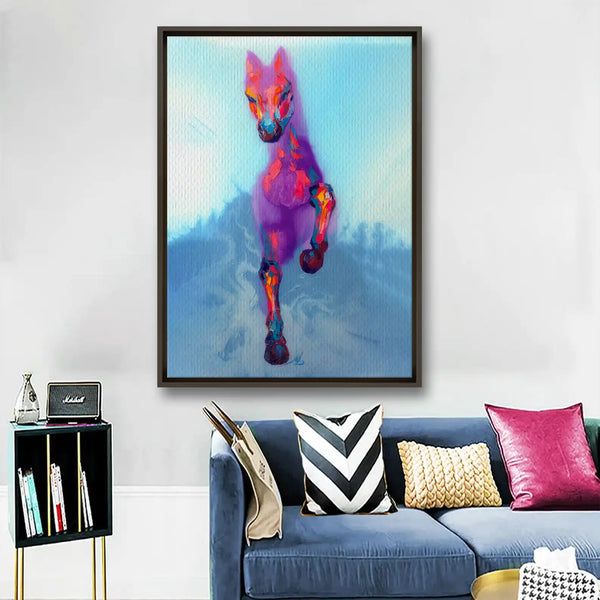 Tableau décoratif - Majestic Peacock  Tableaux décoratifs uniques au Maroc | lepinceau.ma