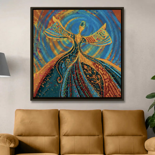 Tableau décoratif - Majestic Peacock  Tableaux décoratifs uniques au Maroc | lepinceau.ma